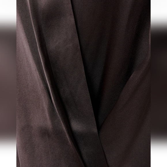 Rag & Bone 100% Silk Drape Blouse Eggplant Purple Sz. Xs - Picture 13 of 13